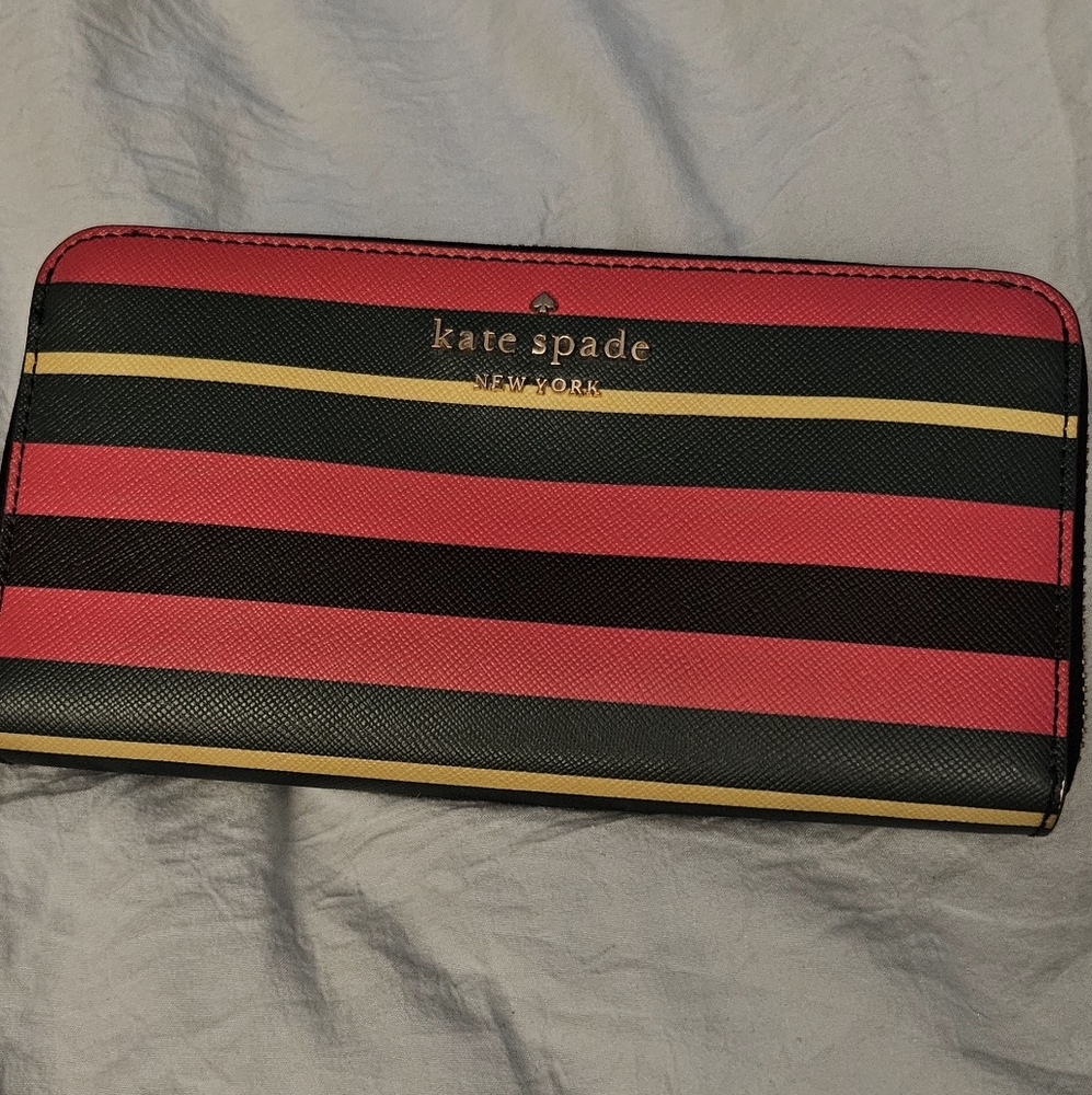 Kate Spade Striped Wallet